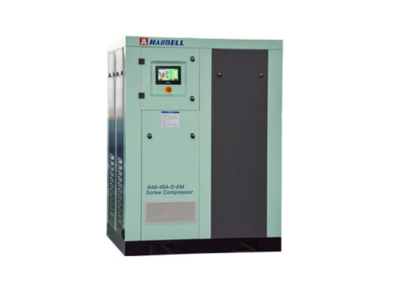 Hanbell AA6-D-EM一體式水平串聯(lián)雙段油冷永磁空氣壓縮機(jī)